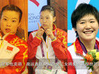 冠军也卖萌 奥运首日中国夺金三女将集体素颜扮可爱