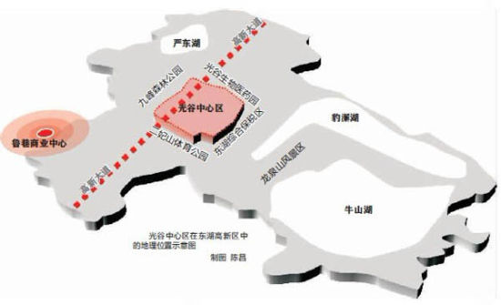 武汉光谷中心区城市设计规划出炉