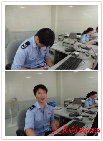记者节后暗访青山国税局 多名工作人员上班玩