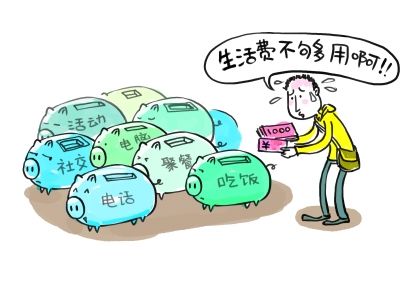 武汉大学生消费调查:1000元生活费是标配(图)