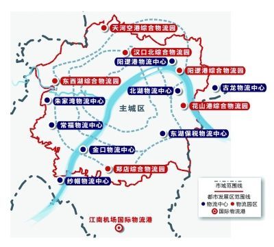 武汉物流业发展规划亮相 2015年增加值达120