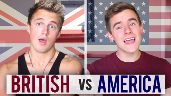 BRITISH vs AMERICA